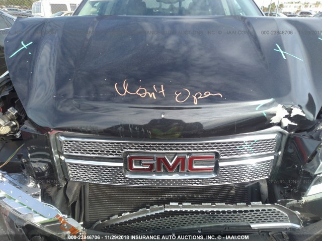 1GKKRTKD0DJ171237 - 2013 GMC ACADIA DENALI BLACK photo 10