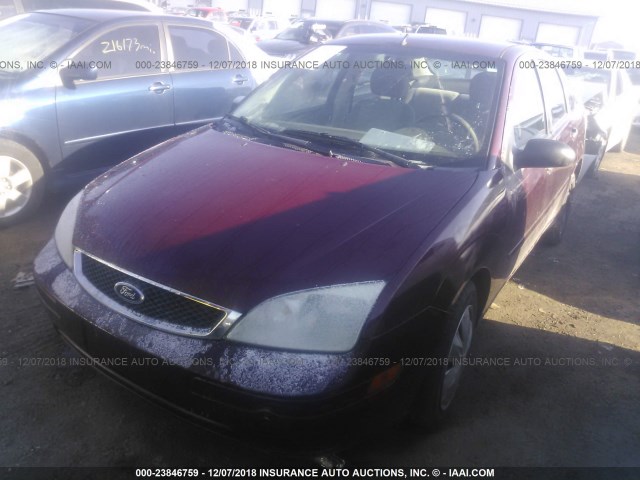 1FAFP34N17W127348 - 2007 FORD FOCUS ZX4/S/SE/SES Марун фото 1