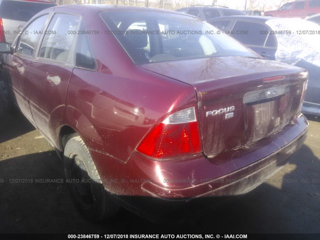 1FAFP34N17W127348 - 2007 FORD FOCUS ZX4/S/SE/SES Марун фото 2