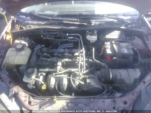 1FAFP34N17W127348 - 2007 FORD FOCUS ZX4/S/SE/SES Марун фото 9