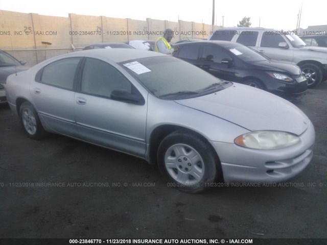 2B3HD46R24H661388 - 2004 DODGE INTREPID SE SILVER photo 1