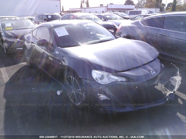 JF1ZNAA14D2716955 - 2013 TOYOTA SCION FR-S GRAY photo 1