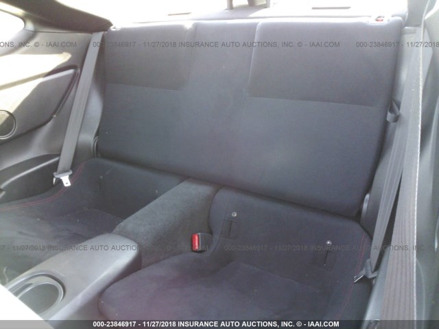 JF1ZNAA14D2716955 - 2013 TOYOTA SCION FR-S GRAY photo 8