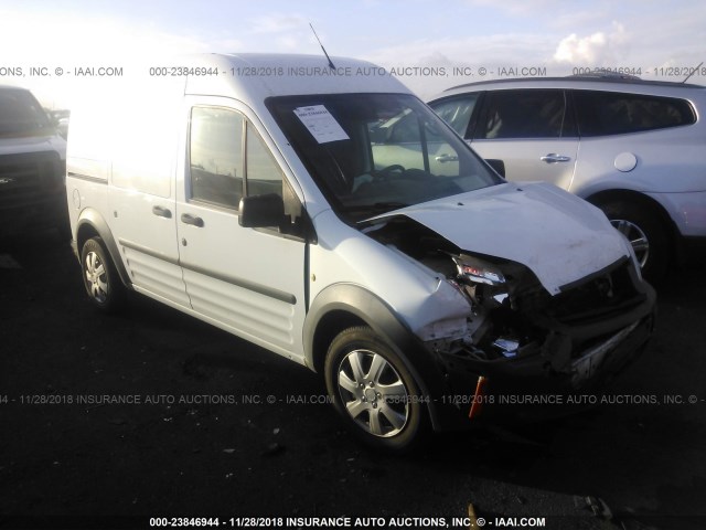 NM0LS7CN5DT135600 - 2013 FORD TRANSIT CONNECT XL WHITE photo 1