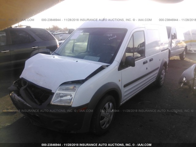 NM0LS7CN5DT135600 - 2013 FORD TRANSIT CONNECT XL WHITE photo 2