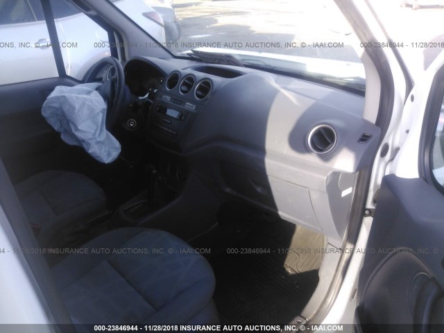 NM0LS7CN5DT135600 - 2013 FORD TRANSIT CONNECT XL WHITE photo 5