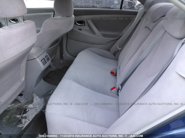 4T1BB3EK2BU126883 - 2011 TOYOTA CAMRY HYBRID Navy photo 8