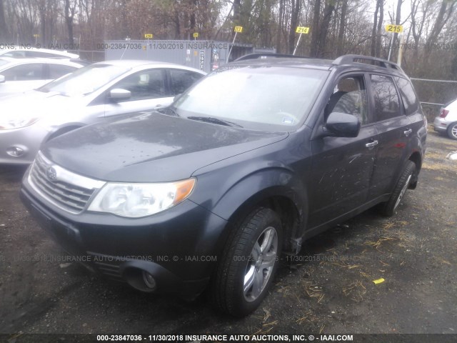 JF2SH64609H744006 - 2009 SUBARU FORESTER 2.5X LIMITED GRAY photo 2