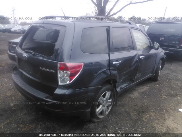 JF2SH64609H744006 - 2009 SUBARU FORESTER 2.5X LIMITED GRAY photo 4