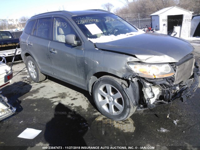 5NMSH13E38H143521 - 2008 HYUNDAI SANTA FE SE/LIMITED GREEN photo 1