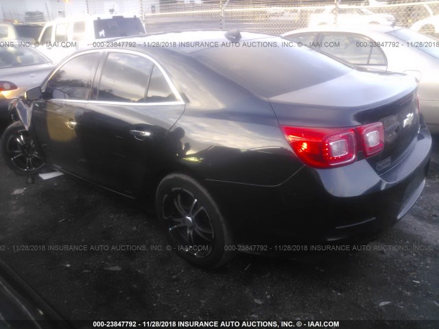 1G11H5SA3DF301891 - 2013 CHEVROLET MALIBU LTZ შავი ფოტო 3