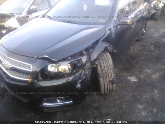 1G11H5SA3DF301891 - 2013 CHEVROLET MALIBU LTZ შავი ფოტო 6