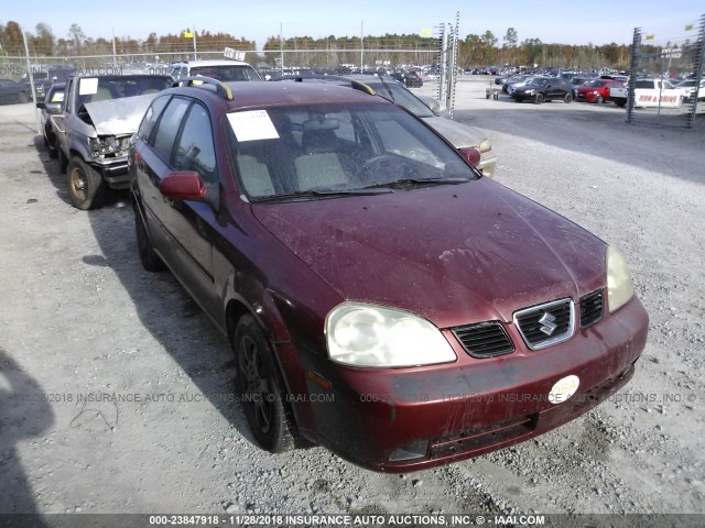 KL5JD86Z45K145783 - 2005 SUZUKI FORENZA S 红色 照片 1
