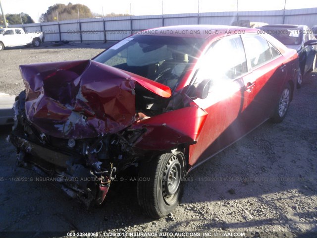 4T1BF1FK5DU652208 - 2013 TOYOTA CAMRY L/SE/LE/XLE 红色 照片 1