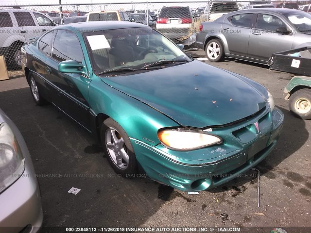 1G2NW12E1XM760402 - 1999 PONTIAC GRAND AM GT GREEN photo 1