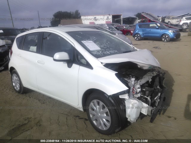 3N1CE2CP8EL395741 - 2014 NISSAN VERSA NOTE S/S PLUS/SV/SL WHITE photo 1