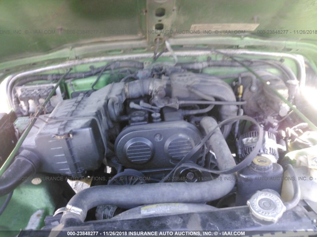 1J4FA29164P743865 - 2004 JEEP WRANGLER / TJ SE GREEN photo 6