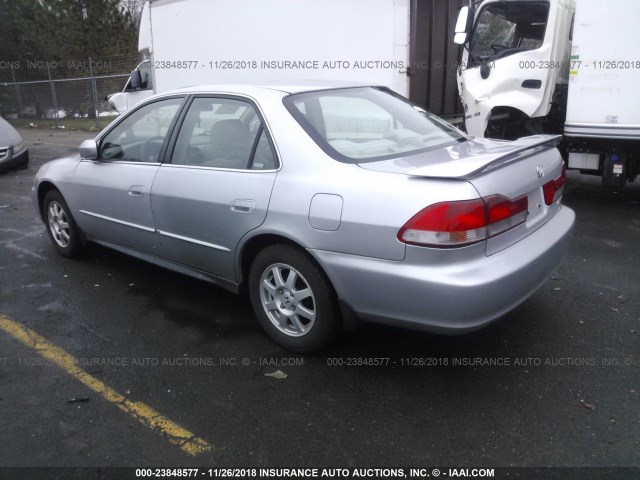 1HGCG66852A012376 - 2002 HONDA ACCORD EX/SE SILVER photo 3