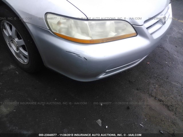 1HGCG66852A012376 - 2002 HONDA ACCORD EX/SE SILVER photo 6