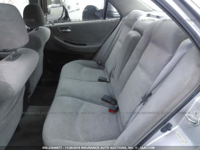 1HGCG66852A012376 - 2002 HONDA ACCORD EX/SE SILVER photo 8