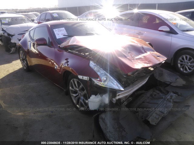 JN1AZ4EH5DM881781 - 2013 NISSAN 370Z TOURING/NISMO RED photo 1