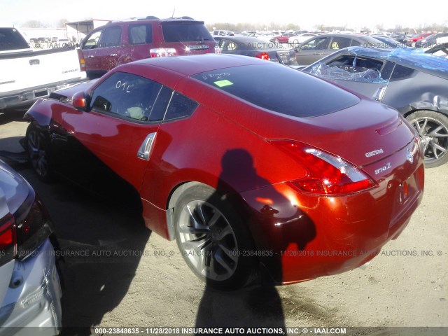 JN1AZ4EH5DM881781 - 2013 NISSAN 370Z TOURING/NISMO RED photo 3