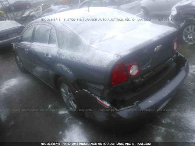 1G1ZH57B78F294020 - 2008 CHEVROLET MALIBU 1LT GRAY photo 3
