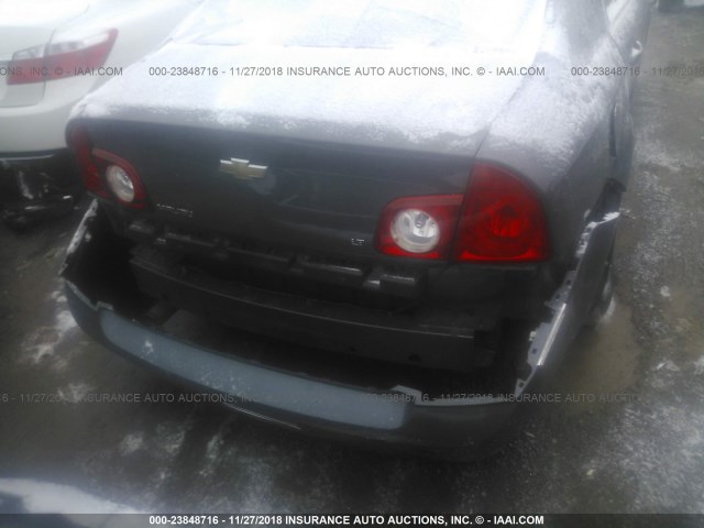 1G1ZH57B78F294020 - 2008 CHEVROLET MALIBU 1LT GRAY photo 6