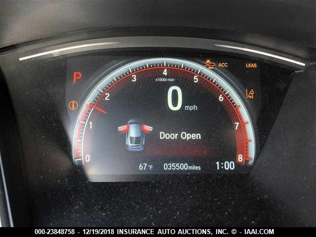 SHHFK7H90HU415640 - 2017 HONDA CIVIC SPORT TOURING WHITE photo 7