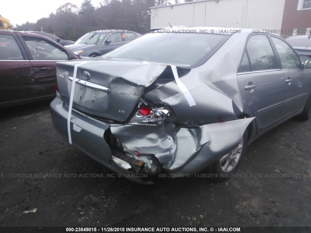 4T1BF30K45U620078 - 2005 TOYOTA CAMRY LE/XLE/SE SILVER photo 6