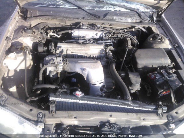 4T1BG22KX1U047041 - 2001 TOYOTA CAMRY CE/LE/XLE TAN photo 10