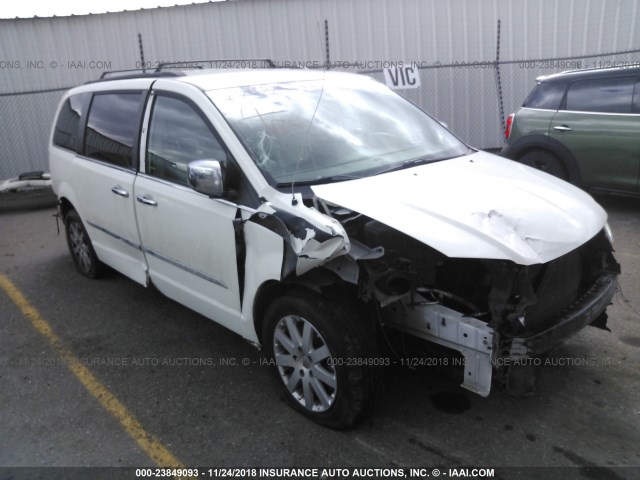 2C4RC1CG0CR245856 - 2012 CHRYSLER TOWN & COUNTRY TOURING L WHITE photo 1