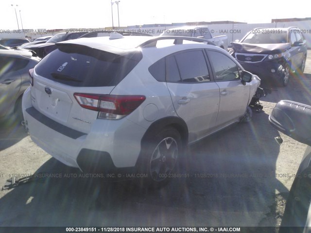 JF2GTADC5JH227186 - 2018 SUBARU CROSSTREK PREMIUM WHITE photo 4