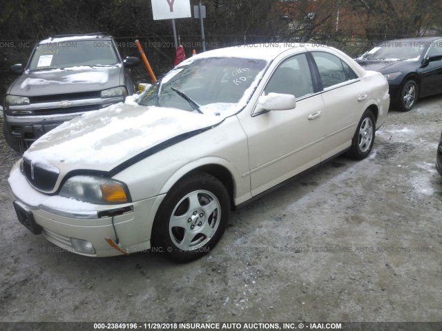 1LNHM87A91Y628383 - 2001 LINCOLN LS TAN photo 2