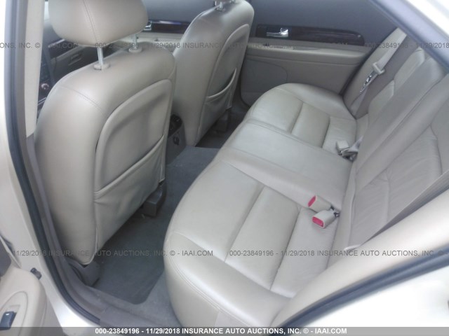 1LNHM87A91Y628383 - 2001 LINCOLN LS TAN photo 8
