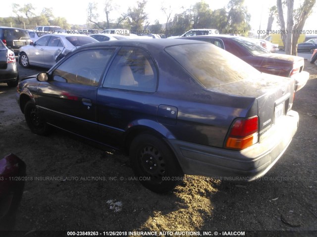 JT2AC52L2T0135641 - 1996 TOYOTA TERCEL STD/DX BLUE photo 3