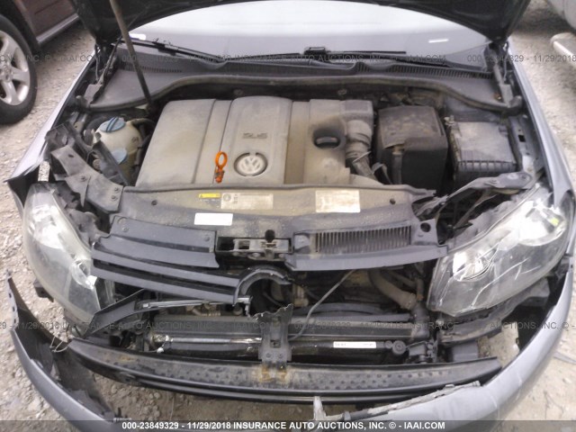 WVWDB7AJ5DW139300 - 2013 VOLKSWAGEN GOLF 灰色 照片 10