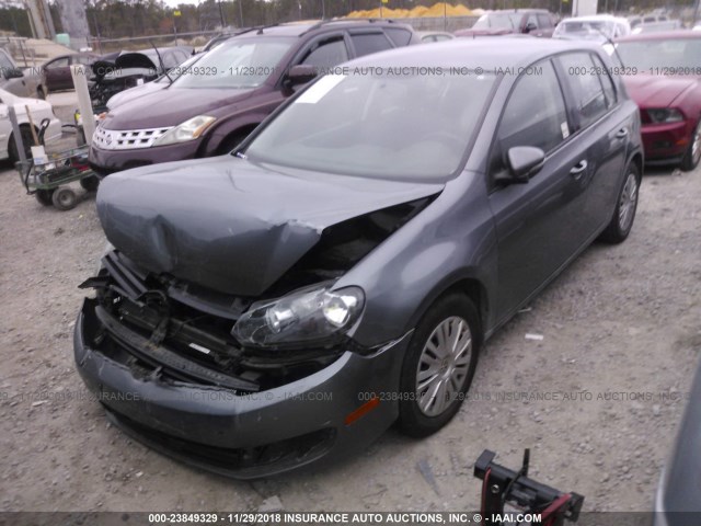 WVWDB7AJ5DW139300 - 2013 VOLKSWAGEN GOLF 灰色 照片 2