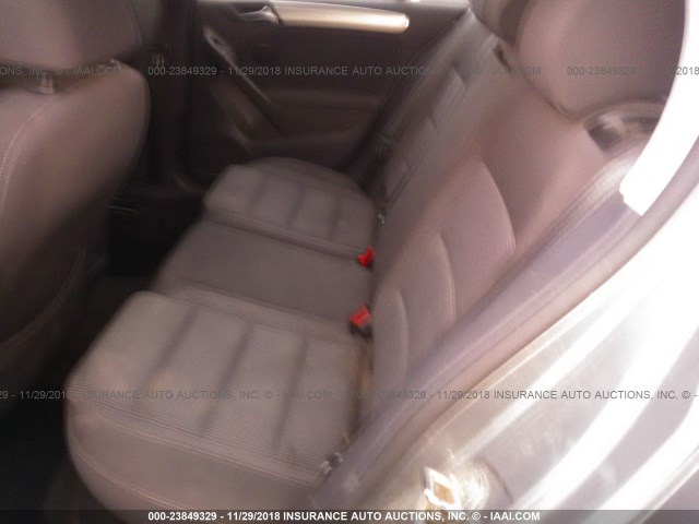 WVWDB7AJ5DW139300 - 2013 VOLKSWAGEN GOLF 灰色 照片 8