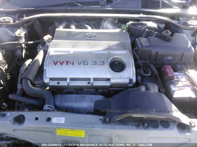 4T1FA38P64U031256 - 2004 TOYOTA CAMRY SOLARA SE/SLE Gümüş foto 10