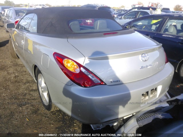 4T1FA38P64U031256 - 2004 TOYOTA CAMRY SOLARA SE/SLE Gümüş foto 3