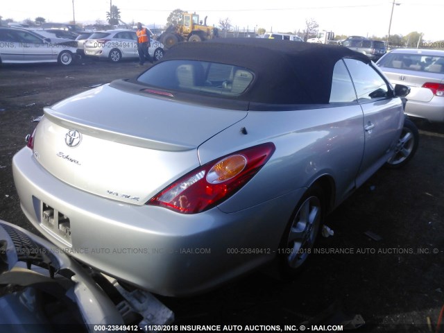4T1FA38P64U031256 - 2004 TOYOTA CAMRY SOLARA SE/SLE Gümüş foto 4