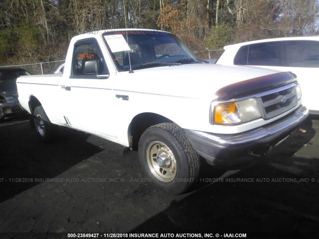 1FTCR10A5VTA43305 - 1997 FORD RANGER WHITE photo 1