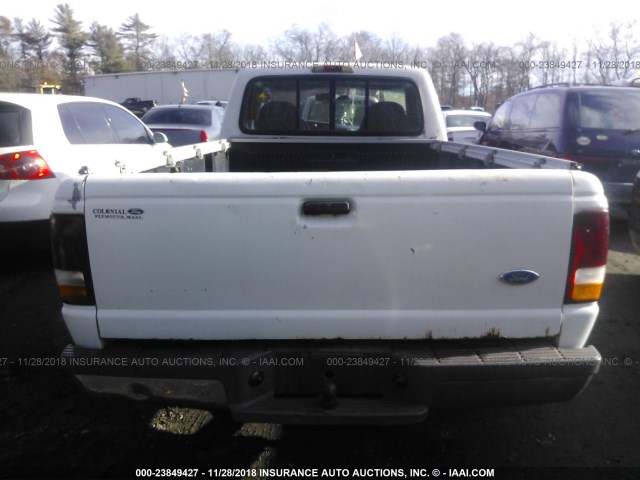 1FTCR10A5VTA43305 - 1997 FORD RANGER WHITE photo 8