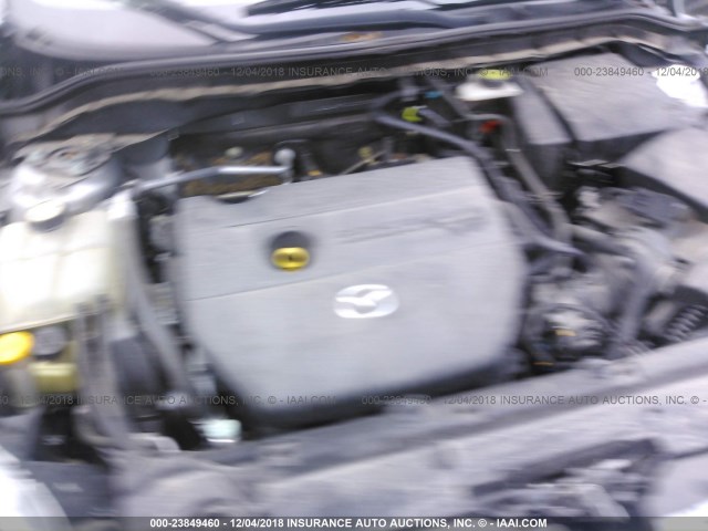 JM1BL1H57A1315895 - 2010 MAZDA 3 S SILVER photo 10