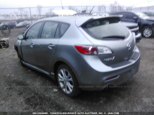 JM1BL1H57A1315895 - 2010 MAZDA 3 S SILVER photo 3