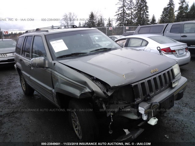 1J4GZ78Y7SC730216 - 1995 JEEP GRAND CHEROKEE LIMITED/ORVIS GRAY photo 1
