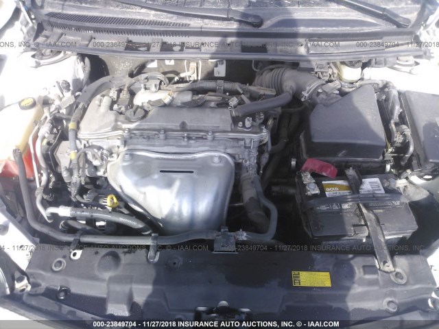 JTKJF5C73B3003185 - 2011 TOYOTA SCION TC თეთრი ფოტო 10