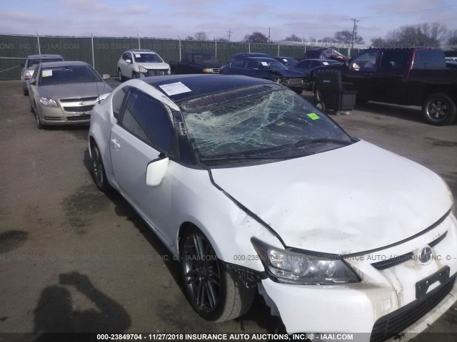 JTKJF5C73B3003185 - 2011 TOYOTA SCION TC თეთრი ფოტო 6