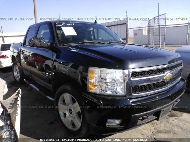 2GCEC13J181197610 - 2008 CHEVROLET SILVERADO C1500 BLACK photo 1